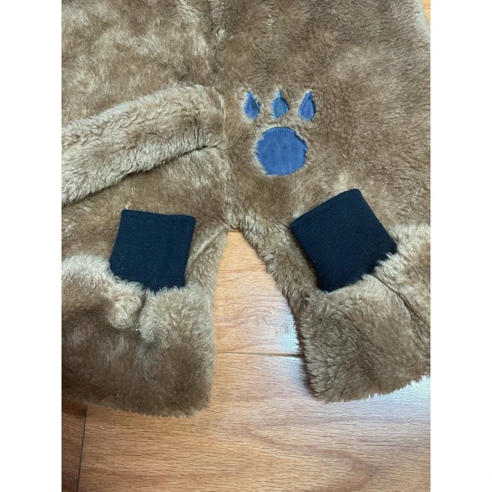 vtg team mascots Penn State Nittany Lions Kids Faux Fur Mascot Costume Zip Up 4
